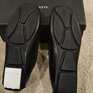 Alfani | Shoes | Mens Alfani Black Loafers Size 15 New  display picture 1